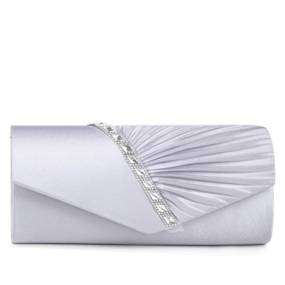 Silver Evening Clutch
